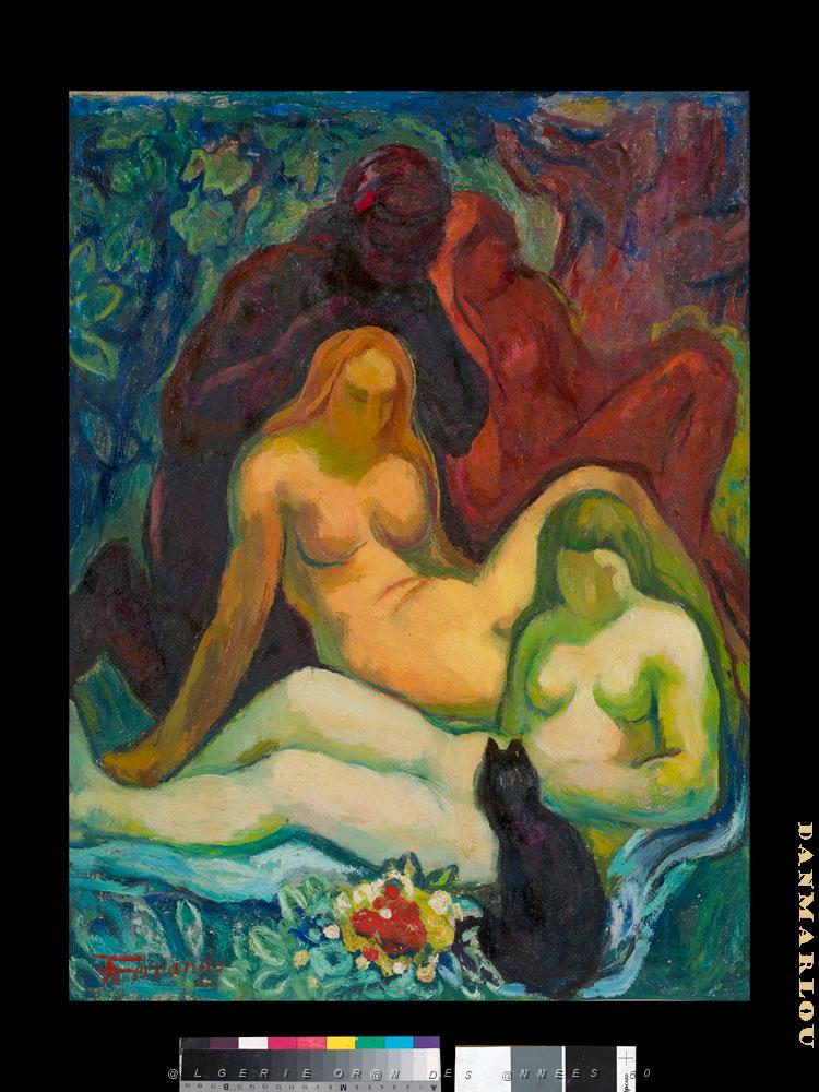 AUGUSTIN FERRANDO 1880-1957 07  La coiffure.jpg